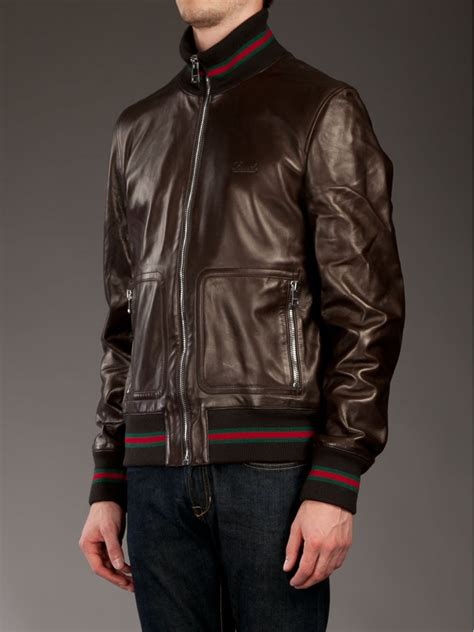 gucci leather jacket review|Gucci leather jacket men's.